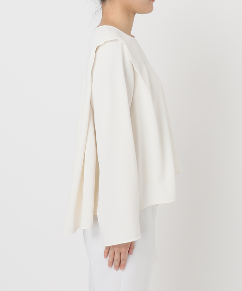 セール】ドレープテントフレアブラウス（シャツ/ブラウス）｜NOBLE