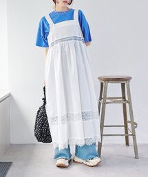 w closet | vintageレースロングワンピース(ワンピース)