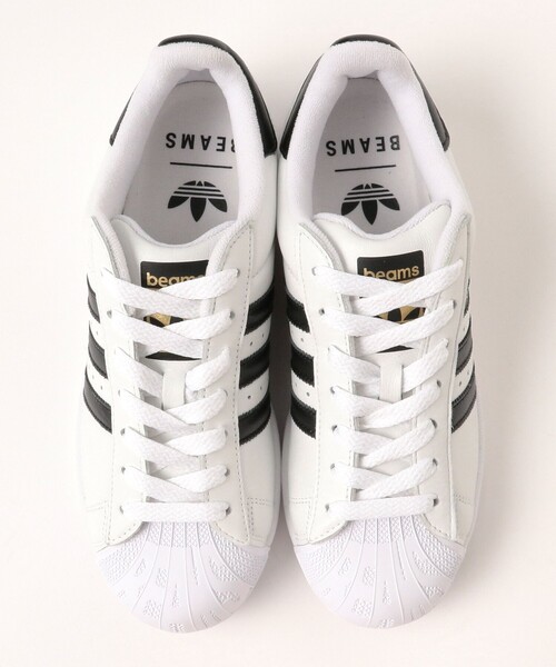 adidas Superstar ホワイト スニーカー FW3692 24.5 adidas - adidas Superstar ホワイト スニーカー FW3692 24.5の