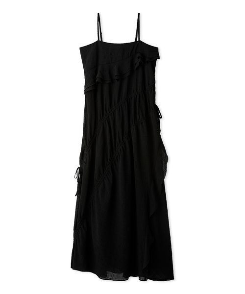 FURFUR（ファーファー）の「ドロストキャミワンピース（ワンピース・レディース・レッド/マルチ/ブラック・F）」の15枚目の写真