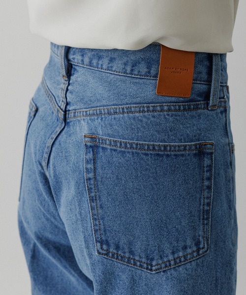 ADAM ET ROPE'（アダムエロペ）の「ブリーチ ストレート スラックスデニム（デニムパンツ・メンズ・ブルー系その他4・S/M/L/XL）」の12枚目の写真