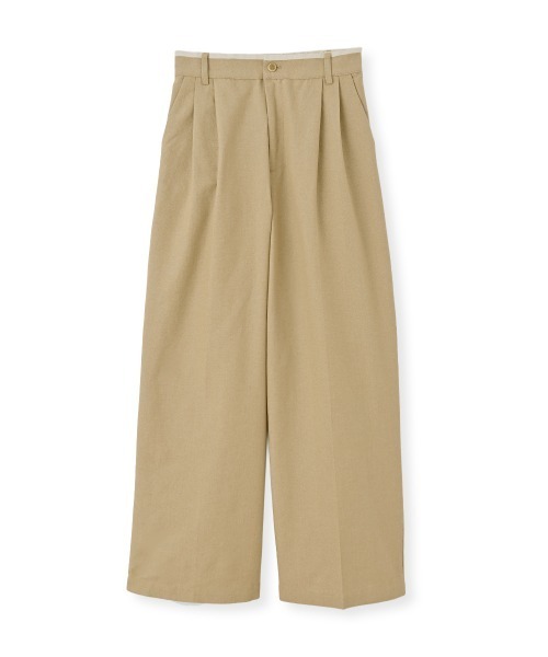 marjour（マージュール）の「WAIST PIPING LINEN BLEND PANTS（その他パンツ・レディース・ベージュ・M）」の15枚目の写真
