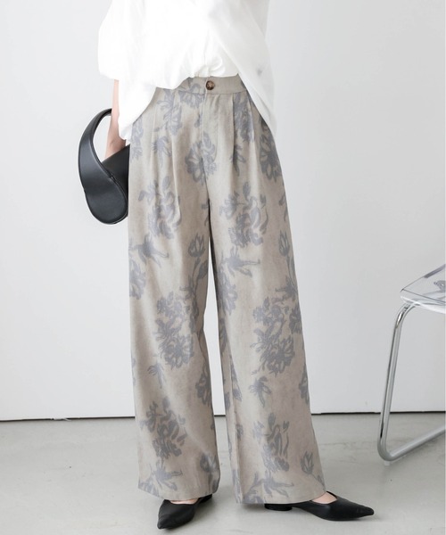 Lajour(ラジュール)の「【日本製】ワイドタックパンツ(その他パンツ・レディース・B/A/D/C・L/M)」の14枚目の写真