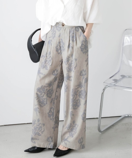 Lajour(ラジュール)の「【日本製】ワイドタックパンツ(その他パンツ・レディース・B/A/D/C・L/M)」の15枚目の写真