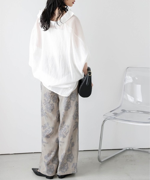 Lajour(ラジュール)の「【日本製】ワイドタックパンツ(その他パンツ・レディース・B/A/D/C・L/M)」の17枚目の写真