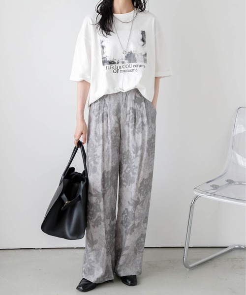 Lajour(ラジュール)の「【日本製】ワイドタックパンツ(その他パンツ・レディース・B/A/D/C・L/M)」の19枚目の写真