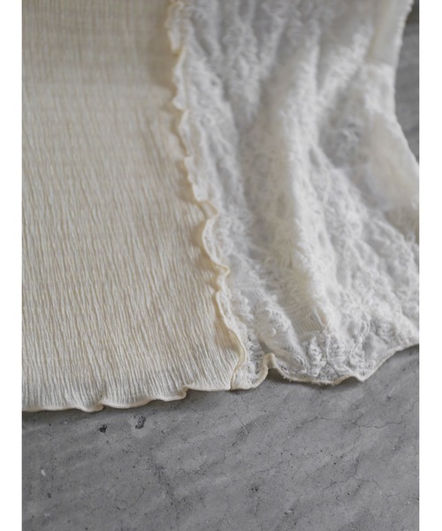 Katrin TOKYO（カトリーントーキョー）の「patchwork mellow tops（Tシャツ/カットソー・レディース・ブルー系その他/オレンジ系その他/アイボリー・XS/FREE）」の10枚目の写真