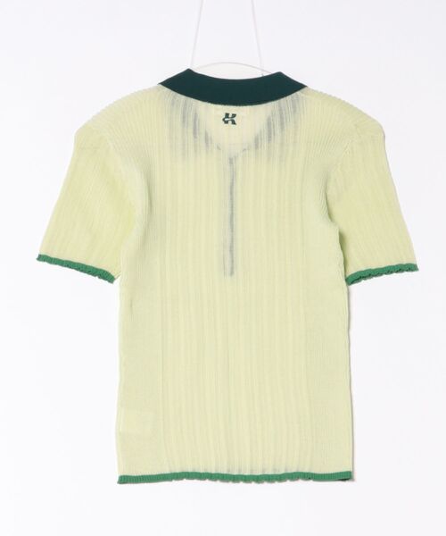 Knuth Marf sheer polo knit（ニット/セーター）｜Knuth Marf