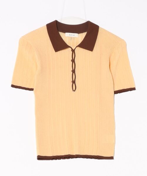 Knuth Marf sheer polo knit（ニット/セーター）｜Knuth Marf