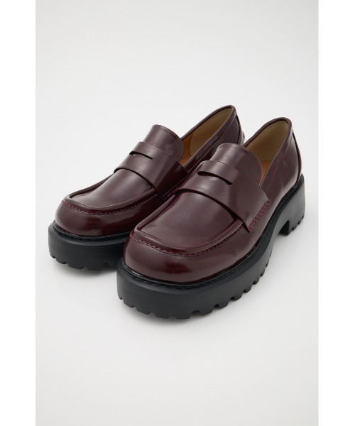 MOUSSY（マウジー）の「PLATFORM ローファー（ローファー・レディース・マジェンタ/ブラック・SMALL/MEDIUM/LARGE）」の15枚目の写真