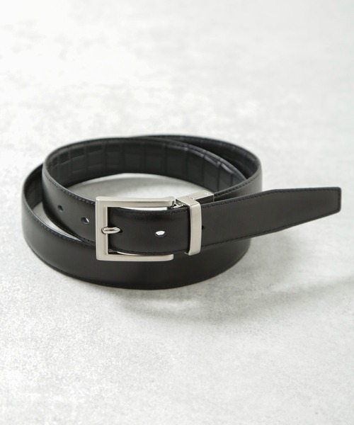 NANO universe（ナノユニバース）の「スプリットレザーリバーシブルベルト（ベルト・メンズ・その他2/その他1・FREE）」の7枚目の写真