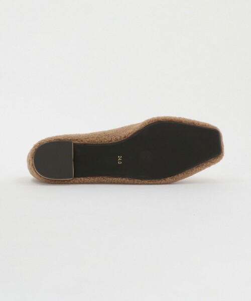 PATTO スクエア フラット シューズ グリーンレーベルリラクシング UNITED ARROWS green label relaxing - PATTO スクエア フラット