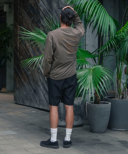 THRASHER(スラッシャー)の「GONZ ART PIGMENT L/S T-SHIRTS/THRASHER スラッシャーゴンズアート刺繍ピグメント加工長袖Tシャツ(Tシャツ/カットソー・メンズ・チャコールグレー/ブラウン・X-LARGE/LARGE/MEDIUM)」の7枚目の写真