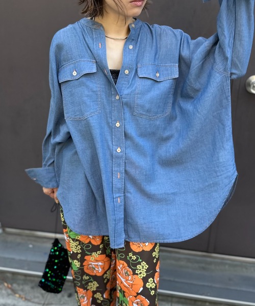 ブルー
model:154cm 着用サイズ:FREE