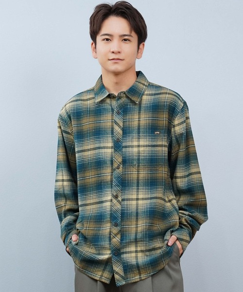 (取寄) ビラボン メンズ ファーネス フランネル シャツ - メンズ Billabong men Furnace Flannel Shirt - Men's Taupe 取寄) ビラボン メンズ ファーネス フランネル シャツ - メンズ