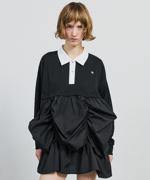 shi 美品 SORIN レイヤードライクポロシャツ SORIN（ソリン ）の「Layered Like Polo Shirt/レイヤードライク