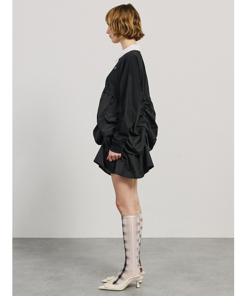 セール】Layered Like Polo Shirt/レイヤードライクポロシャツ