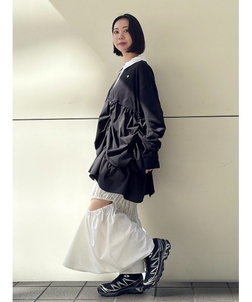 セール】Layered Like Polo Shirt/レイヤードライクポロシャツ