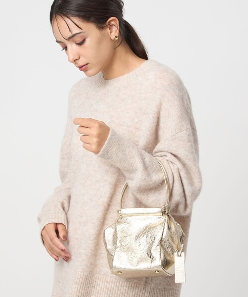 marco masi(マルコマージ)の「<MARCO MASI>キューブ バッグ(トートバッグ・レディース・シルバー/ゴールド・FREE)」の2枚目の写真