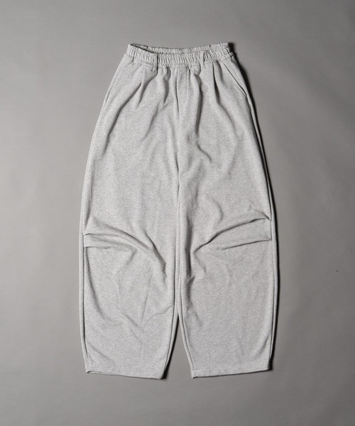 CIVVY.(シヴィ―)の「Wide Balloon Sweatpants - ワイドバルーンスウェットパンツ -(スウェットパンツ・メンズ・ネイビー/グレー・LARGE/MEDIUM)」の6枚目の写真