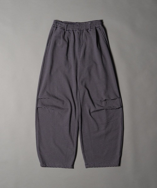 CIVVY.(シヴィ―)の「Wide Balloon Sweatpants - ワイドバルーンスウェットパンツ -(スウェットパンツ・メンズ・ネイビー/グレー・LARGE/MEDIUM)」の4枚目の写真