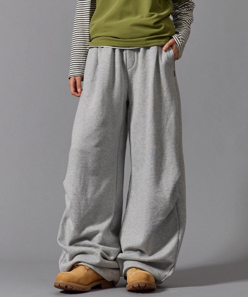 CIVVY.(シヴィ―)の「Wide Balloon Sweatpants - ワイドバルーンスウェットパンツ -(スウェットパンツ・メンズ・ネイビー/グレー・LARGE/MEDIUM)」の22枚目の写真