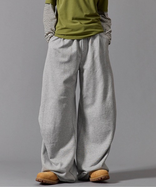 CIVVY.(シヴィ―)の「Wide Balloon Sweatpants - ワイドバルーンスウェットパンツ -(スウェットパンツ・メンズ・ネイビー/グレー・LARGE/MEDIUM)」の19枚目の写真