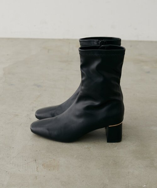 natural couture（ナチュラルクチュール）の「ゴールドポイントストレッチブーツ（ブーツ・レディース・ベージュ系その他/アイボリー/ブラック・LARGE/MEDIUM/SMALL）」の11枚目の写真