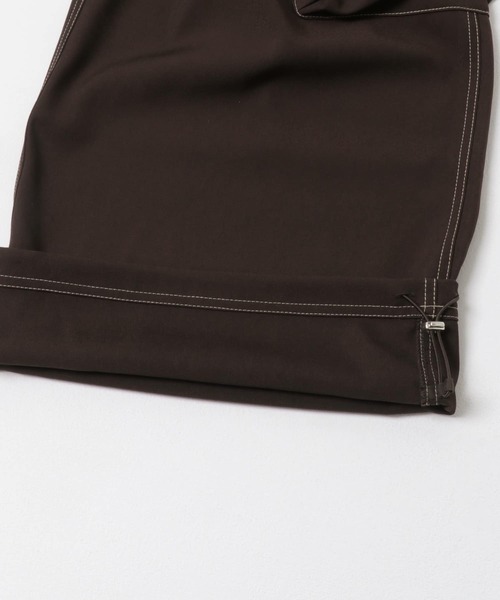SENSE OF PLACE by URBAN RESEARCH（センスオブプレイスバイアーバンリサーチ）の「ステッチカーゴイージーパンツ（その他パンツ・レディース・ブラウン/アイボリー・ONE）」の8枚目の写真