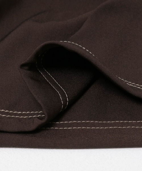SENSE OF PLACE by URBAN RESEARCH（センスオブプレイスバイアーバンリサーチ）の「ステッチカーゴイージーパンツ（その他パンツ・レディース・ブラウン/アイボリー・ONE）」の6枚目の写真