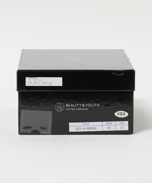 BEAUTY&YOUTH UNITED ARROWS(ビューティーアンドユースユナイテッドアローズ)の「レザーライク ポインテッド ミュール(サンダル・レディース・ブラック/ブラウン系・36/37/38)」の3枚目の写真