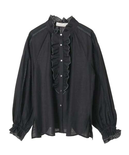 セール】【MARILYN MOON/マリリンムーン】フリルブラウス（シャツ