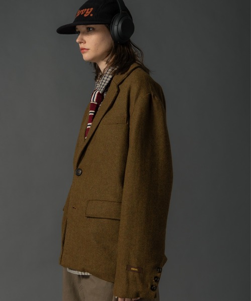 CIVVY.（シヴィ―）の「Herringbone / Bird's Eye Tailored Jacket