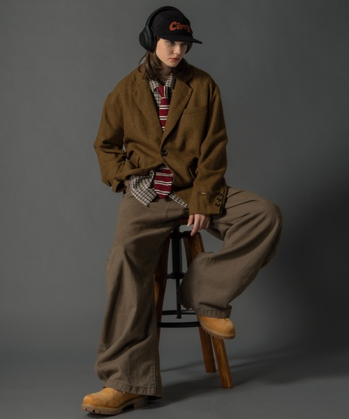 CIVVY.（シヴィ―）の「Herringbone / Bird's Eye Tailored Jacket