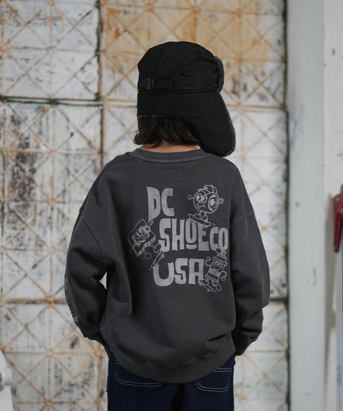 セール】DC/ディーシー トレーナー スウェット キッズ クルーネック