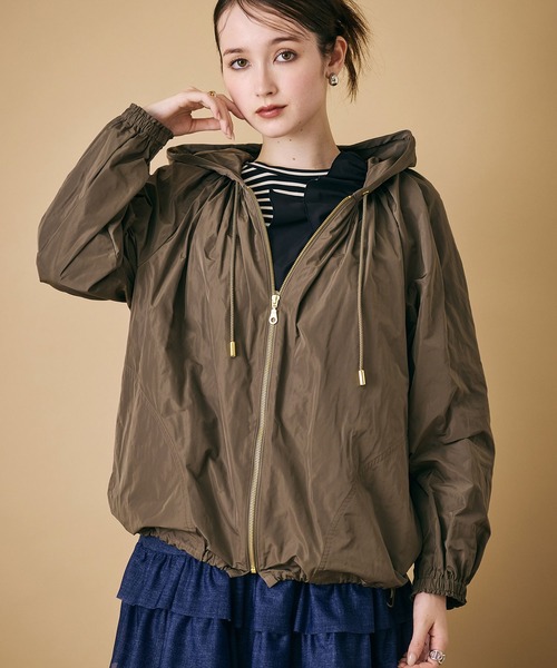 セール】たっぷりギャザーマウンテンパーカー（マウンテンパーカー