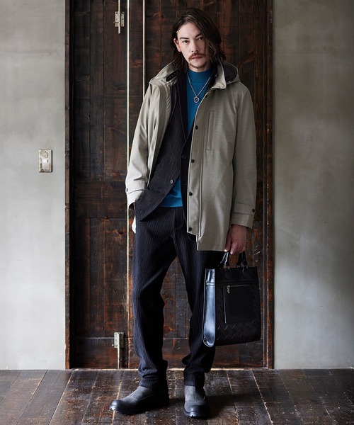 NICOLE CLUB FOR MEN（ニコルクラブフォーメン）の「イントレ２ＷＡＹスクエアバッグ（ショルダーバッグ・メンズ・ネイビー/ブラック・FREE）」の11枚目の写真