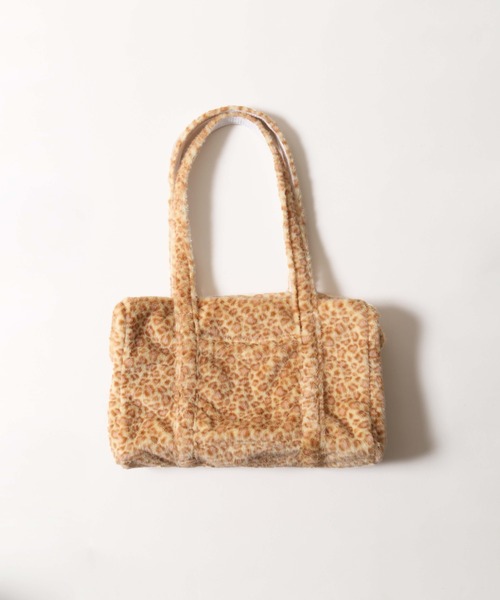 WC（ダブル シー）の「《秋冬新作★》モコモコレオパードバッグ（ショルダーバッグ・レディース・ブラウン/ピンク・FREE）」の13枚目の写真