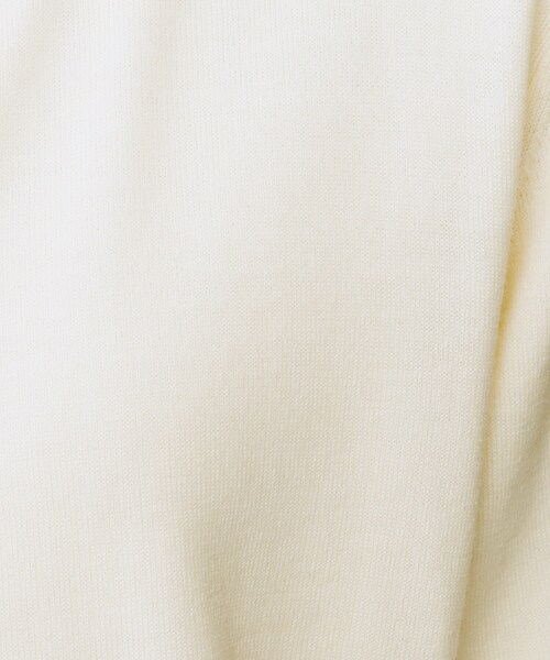 UNTITLED(アンタイトル)の「【洗える/アンサンブル可/ウール100%】ウールクルーカーディガン(カーディガン/ボレロ・レディース・ライトグレー/レッド系1/ブラック/ナチュラル/オフホワイト/ブルー系その他・48/44/04/03/02/01/00)」の13枚目の写真