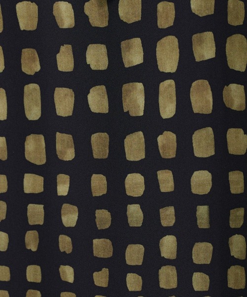 INED（イネド）の「デフォルメチェックボウタイワンピース（ワンピース・レディース・ブラック・9号/7号）」の7枚目の写真