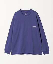 ＜CGS.＞オーガニックコットン ロゴ ロングスリーブ Tシャツ