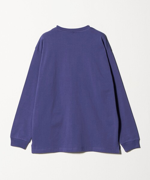 California General Store（California General Store）の「＜CGS.＞オーガニックコットン ロゴ ロングスリーブ Tシャツ（Tシャツ/カットソー・メンズ・パープル/ブラック・S/M/L/XL）」の5枚目の写真