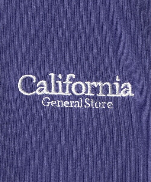 California General Store（California General Store）の「＜CGS.＞オーガニックコットン ロゴ ロングスリーブ Tシャツ（Tシャツ/カットソー・メンズ・パープル/ブラック・S/M/L/XL）」の9枚目の写真