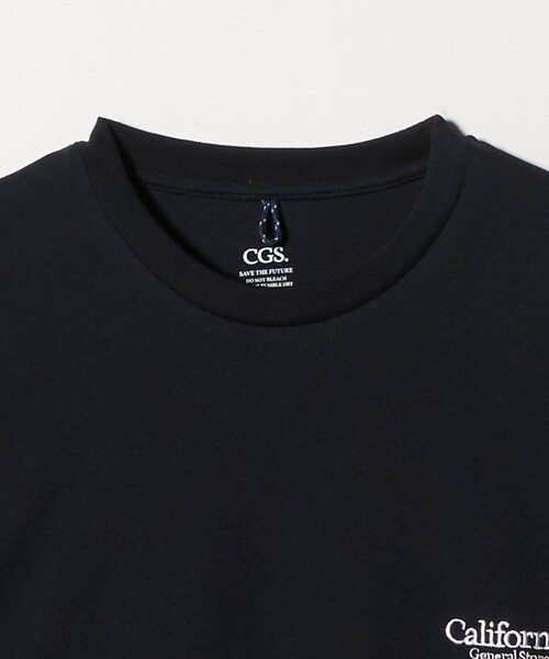 California General Store（California General Store）の「＜CGS.＞オーガニックコットン ロゴ ロングスリーブ Tシャツ（Tシャツ/カットソー・メンズ・パープル/ブラック・S/M/L/XL）」の13枚目の写真