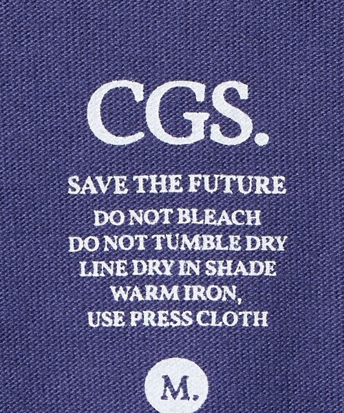 California General Store（California General Store）の「＜CGS.＞オーガニックコットン ロゴ ロングスリーブ Tシャツ（Tシャツ/カットソー・メンズ・パープル/ブラック・S/M/L/XL）」の16枚目の写真