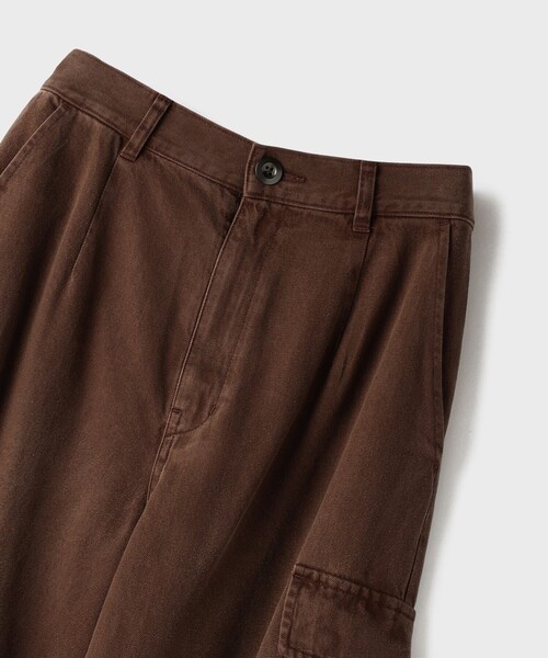 GRACE CONTINENTAL（グレースコンチネンタル）の「リュウカツイルカーゴパンツ（カーゴパンツ・レディース・ベージュ/ブラウン・38/36）」の16枚目の写真