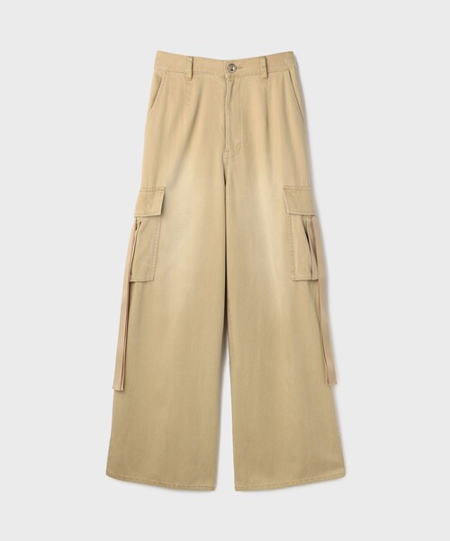 GRACE CONTINENTAL（グレースコンチネンタル）の「リュウカツイルカーゴパンツ（カーゴパンツ・レディース・ベージュ/ブラウン・38/36）」の22枚目の写真