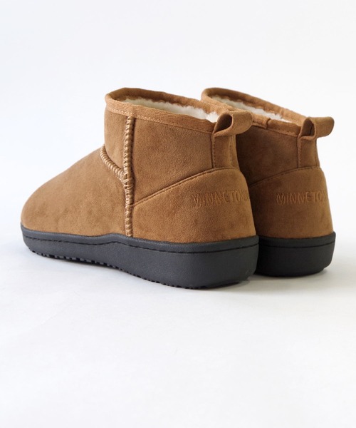 Minnetonka(ミネトンカ)の「【MINNETONKA/ミネトンカ】 アンクルスリッパブーツ ANKLE SLIPPER BOOTS(ブーツ・レディース・ブラウン/グレー/ブラック・S/M/L/XL)」の11枚目の写真
