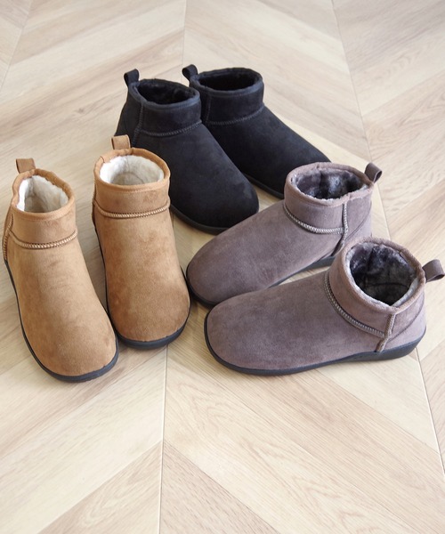 Minnetonka(ミネトンカ)の「【MINNETONKA/ミネトンカ】 アンクルスリッパブーツ ANKLE SLIPPER BOOTS(ブーツ・レディース・ブラウン/グレー/ブラック・S/M/L/XL)」の5枚目の写真