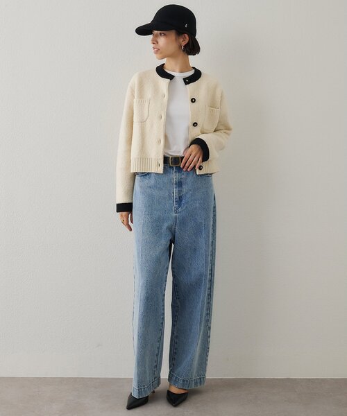 ブークレーニットジャケット（ニット/セーター）｜Whim Gazette